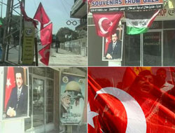 Gazze kırmızı beyaz oldu