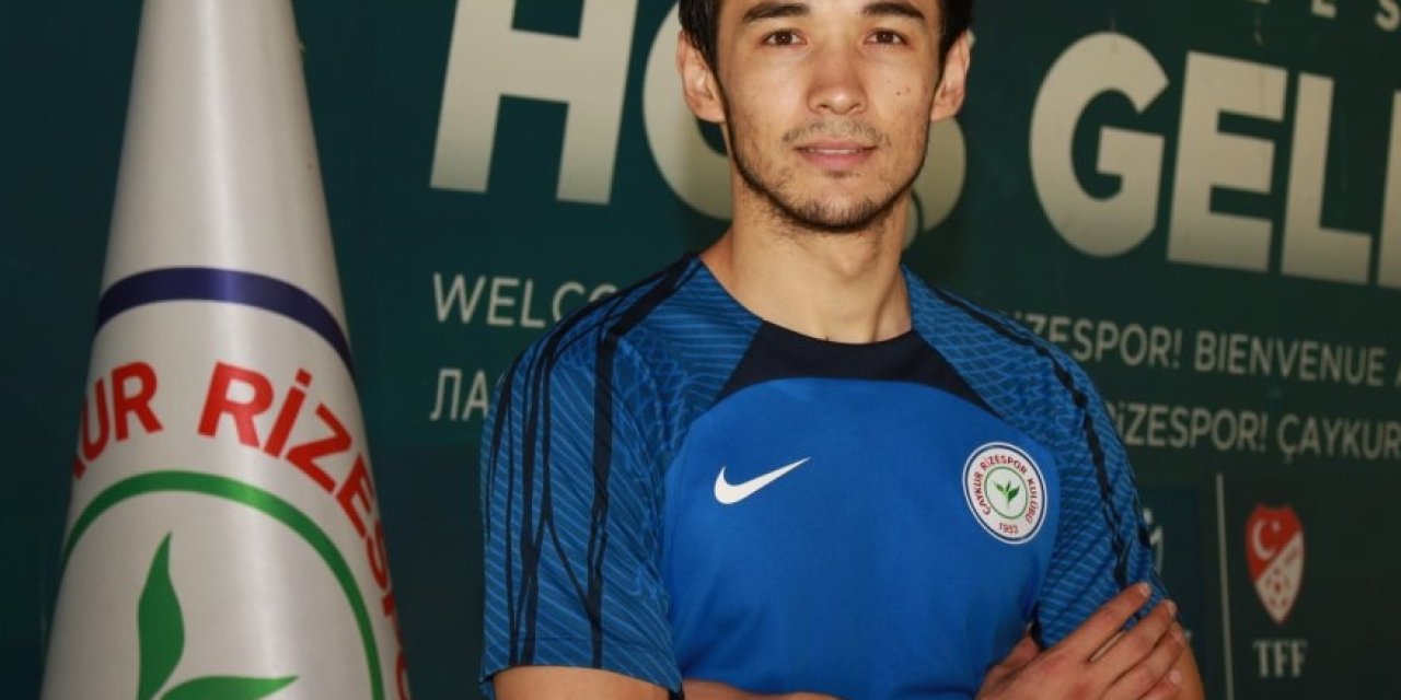 Çaykur Rizespor, Özbek stoper Khusniddin Alikulov’u transfer etti