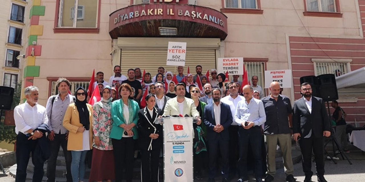 Diyarbakır annelerinin çığlığı: “Teröre lanet olsun”