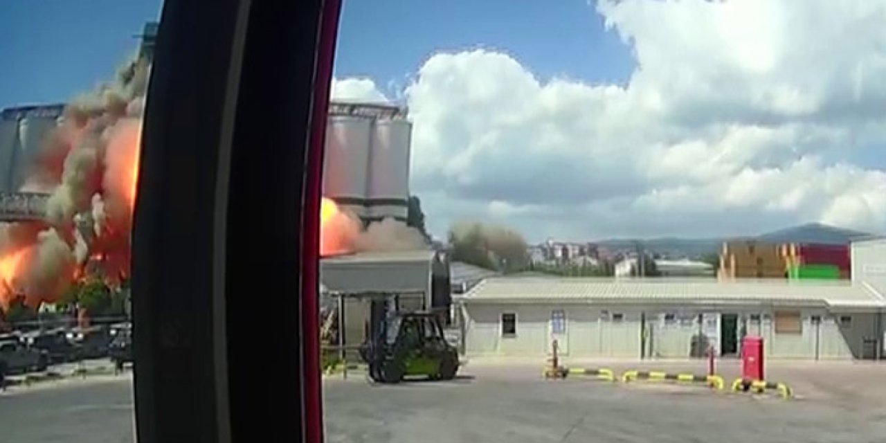 Kocaeli Derince Limanında patlama! Yaralılar var