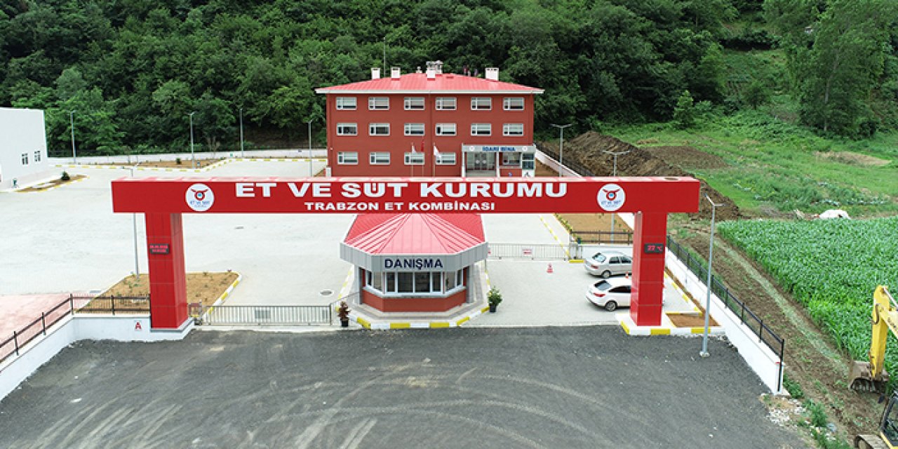 Nisan ayında açılışı yapılmıştı! Trabzon'daki Et Kombinası tonlarca ürünü tüketiciyle buluşturdu