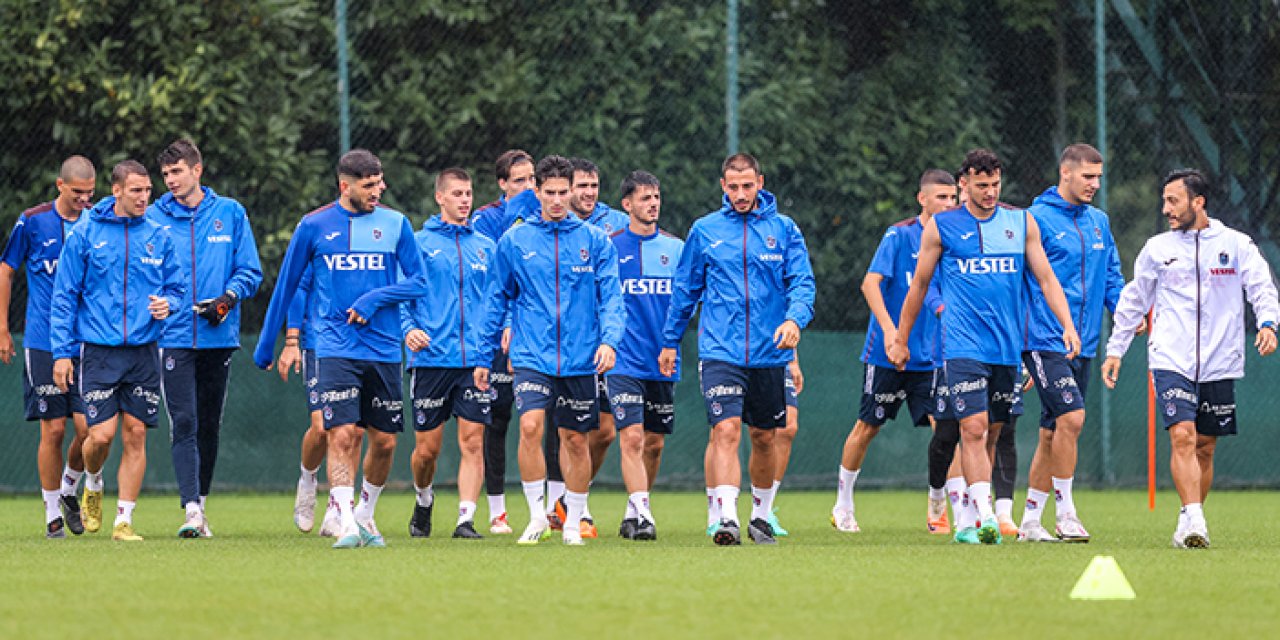 Trabzonspor’un Galatasaray maçı hazırlıkları başladı