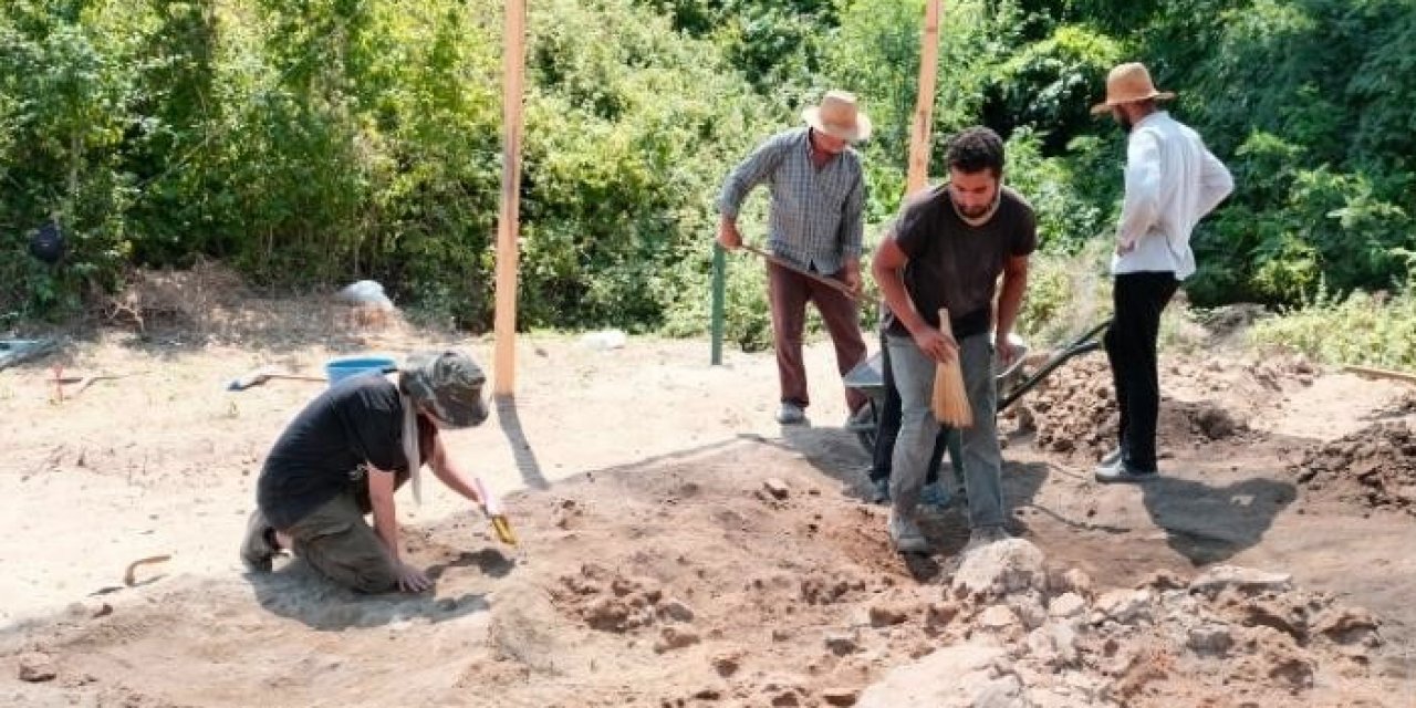 Samsun'da 6 bin yıllık tarihe ışık tutan kazı