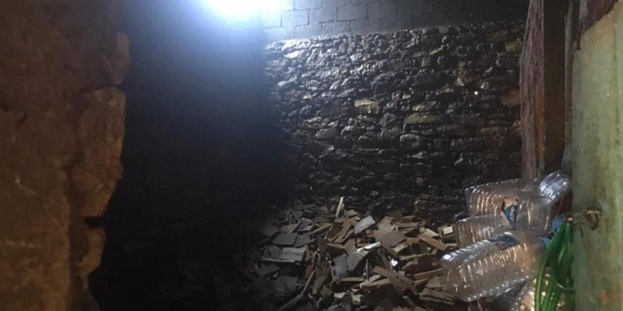 Bayburt'ta tandırlık yangını! İtfaiye ekipleri müdahale etti