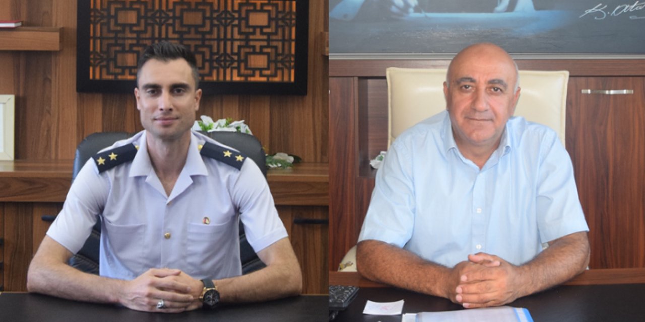 Espiye Emniyet Müdürü Aslan ve Jandarma Komutanı Koca göreve başladı