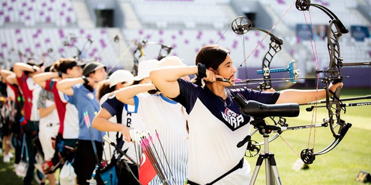 Ordu'da 15 Yaş Altı Açık Hava Türkiye Okçuluk Şampiyonası sona erdi