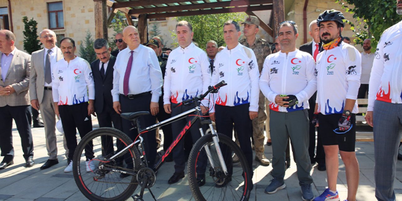 Bayburt'ta "1. Dede Korkut Bisiklet Festivali" başladı