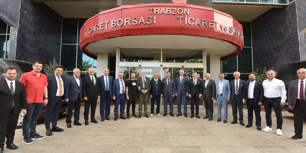 OSBÜK Başkanı Kütükçü'den, TTSO'ya ziyaret