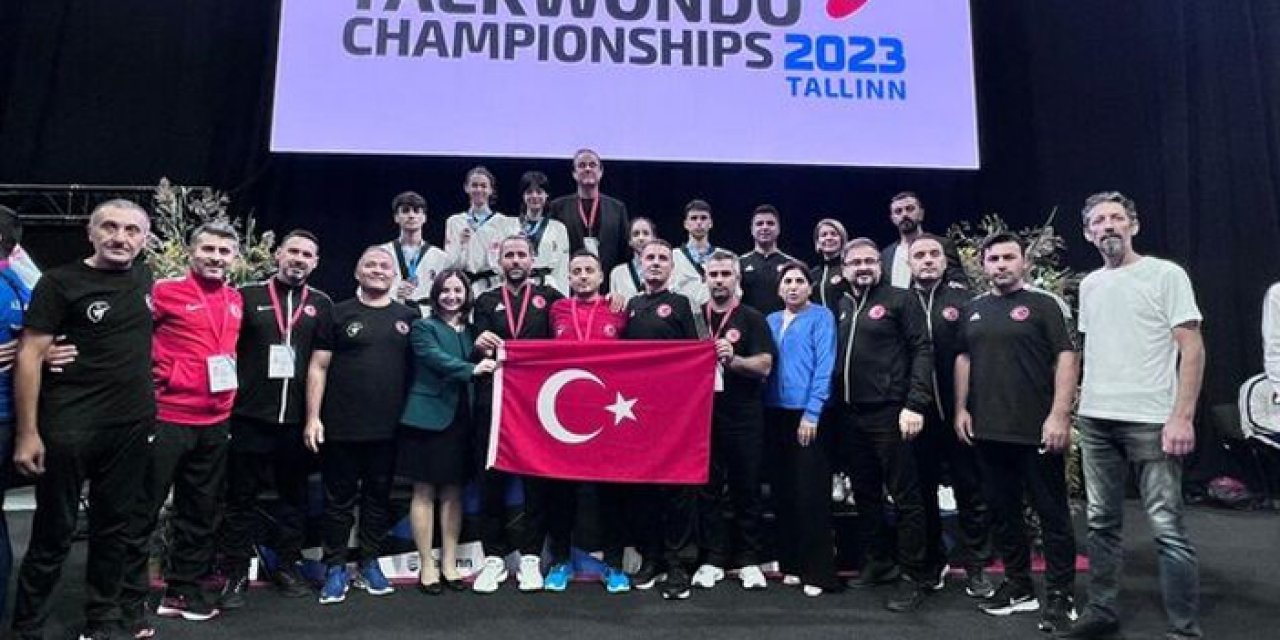 Milli tekvandocular Avrupa şampiyonu!