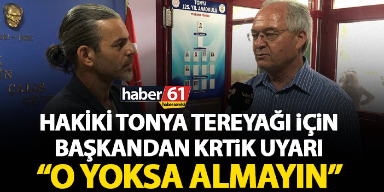 Hakiki Tonya tereyağı için krtik uyarı "o yoksa almayın"