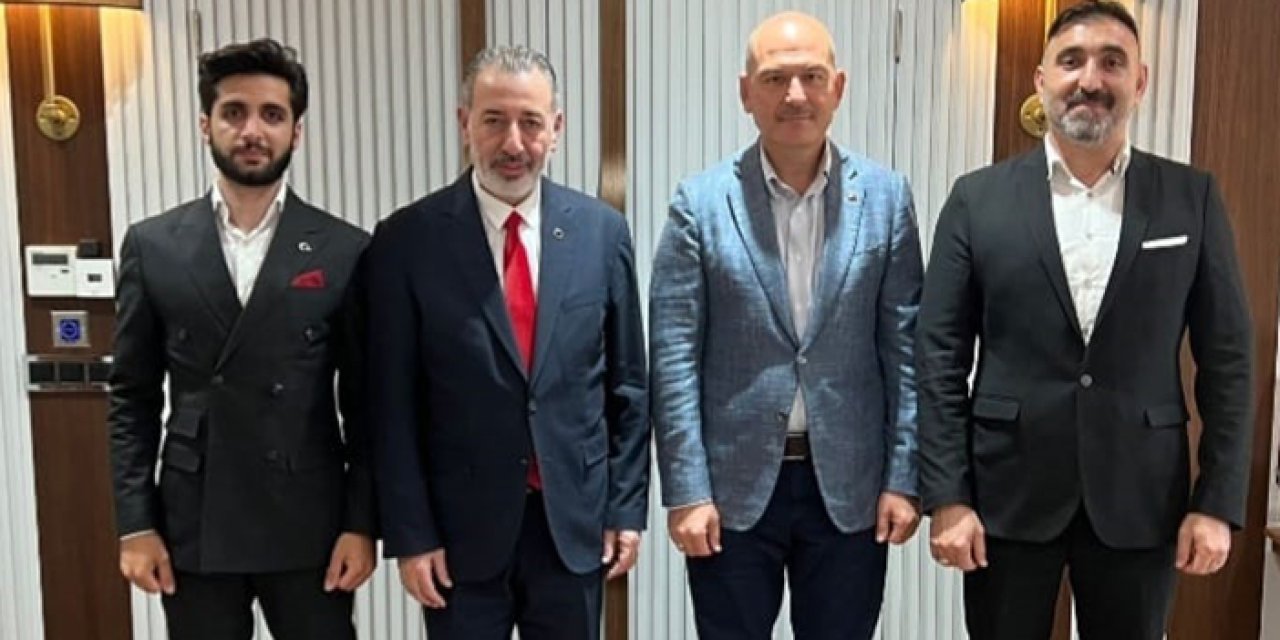 Türkmen Bakan Süleyman Soylu ile buluştu! “Terörle mücadelede Türkiye hep yanımızda oldu”