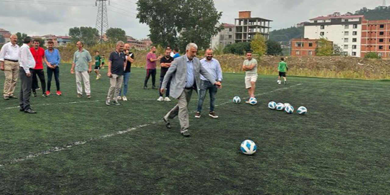 Vehbi Koç’tan Araklı’ya stadyum müjdesi!