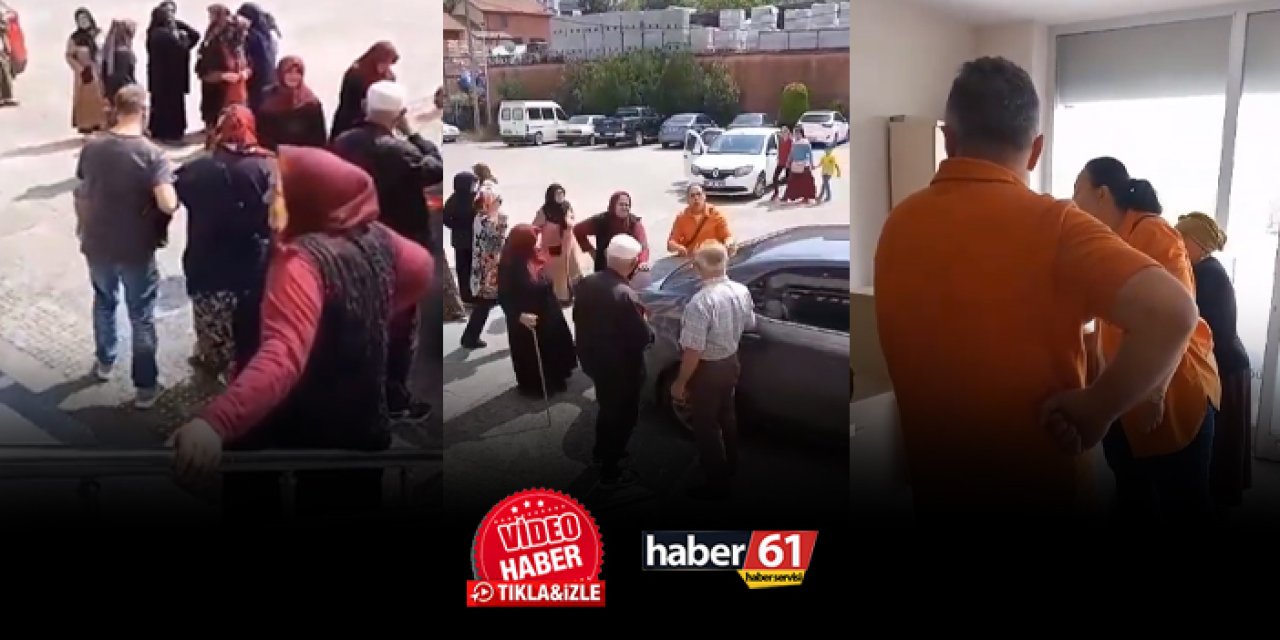 Trabzon’da su kesintisi isyanı! TİSKİ bürosunu bastılar