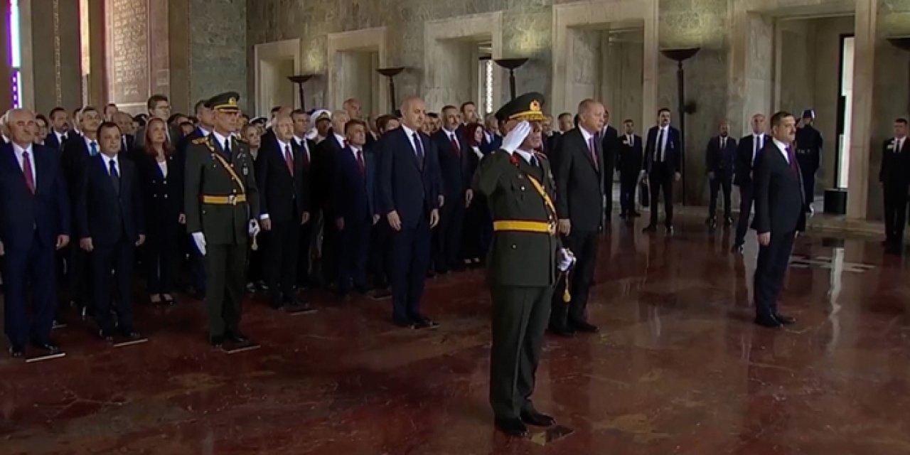 Devlet Erkanı Anıtkabir'de - 30 Ağustos 2023