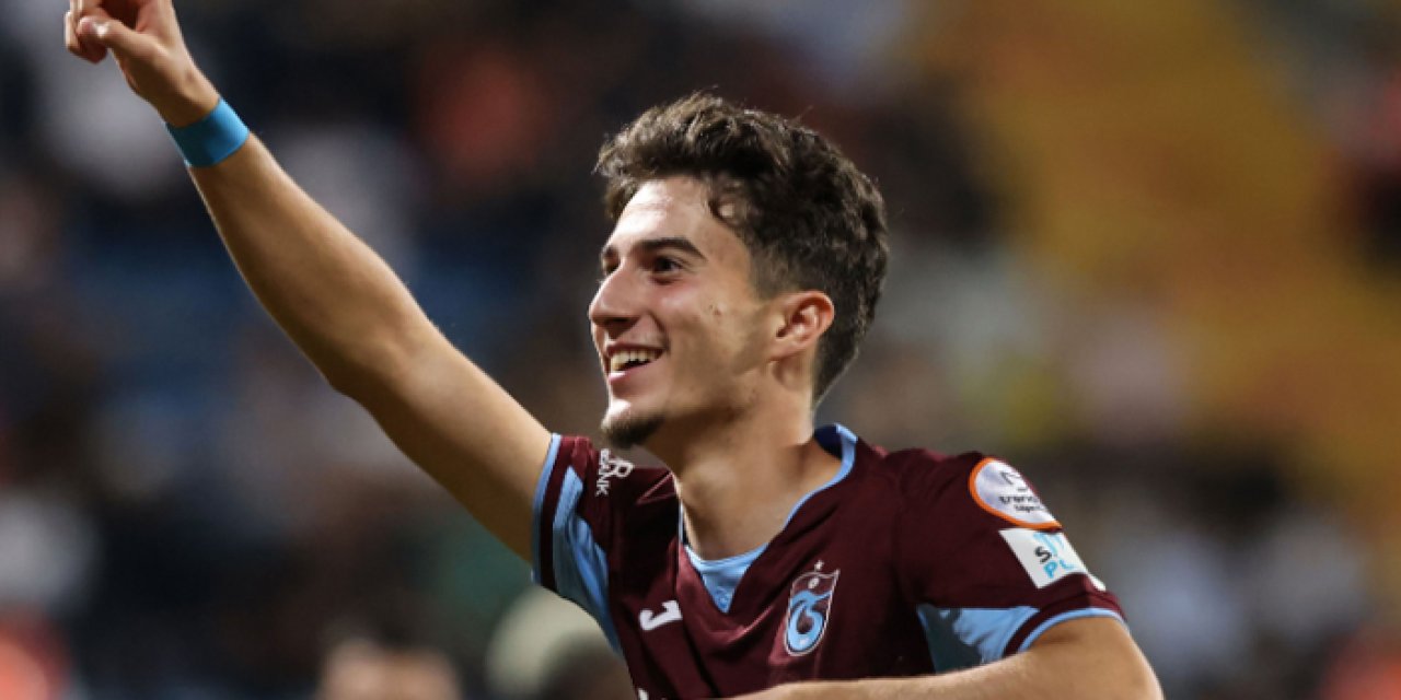 Trabzonspor'un yeni transferi ilk golünü attı
