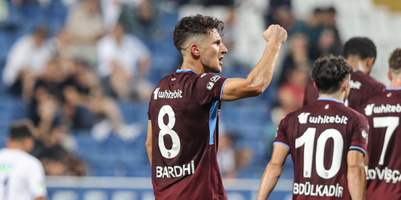 Trabzonspor'da Bardhi maç sonu konuştu! "Neler yapabileceğimi gösterememiştim..."