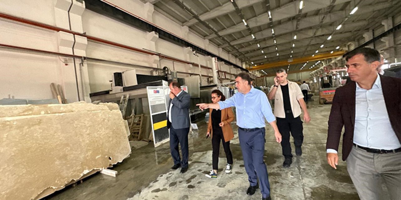 Bayburt Valisi Eldivan'dan OSB'ye ziyaret