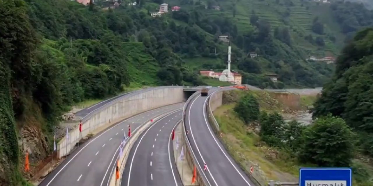 Trabzonlu Bakan açıkladı! İşte Rize’de yapılan tünelin ekonomiye katkısı