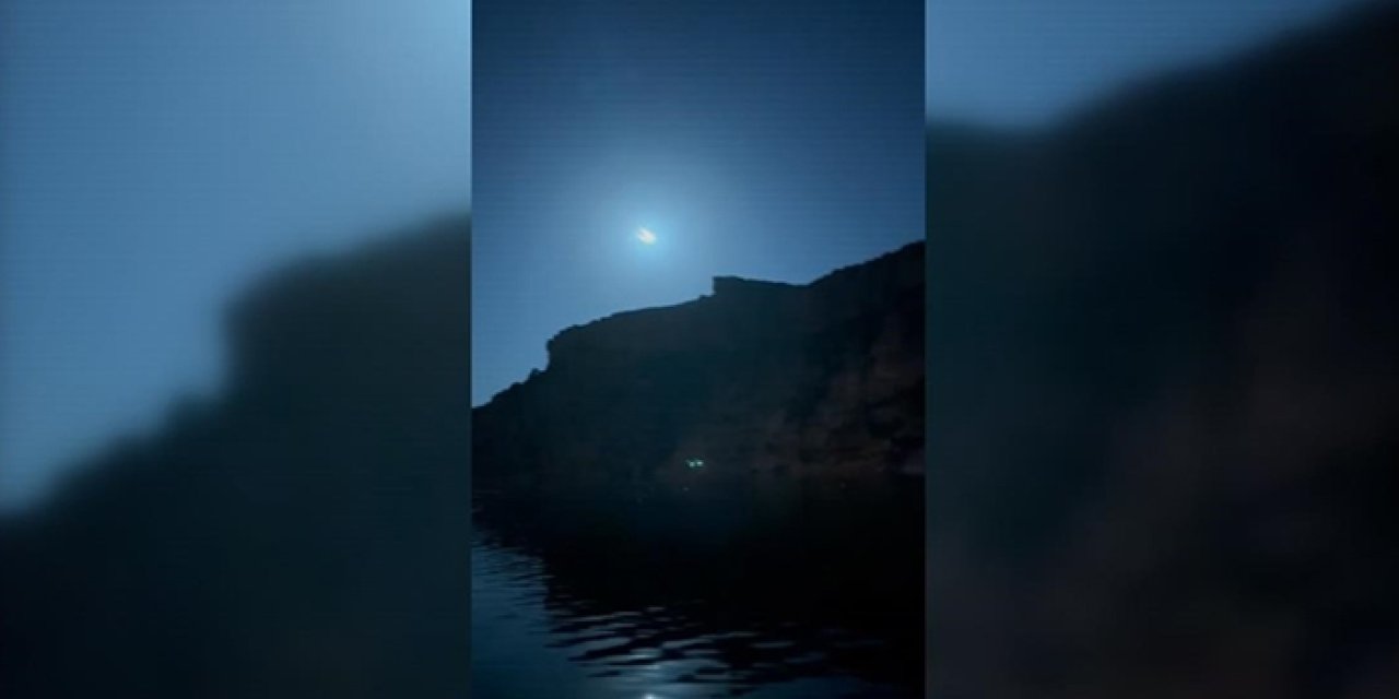 Uzmanlardan parlak ışık yorumu! "Meteor"