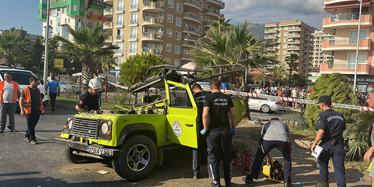 Antalya’da turistlerin safari faciası: 2 ölü, 15 yaralı