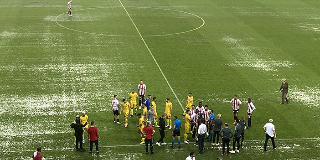 Samsun’da maça yağış engeli!