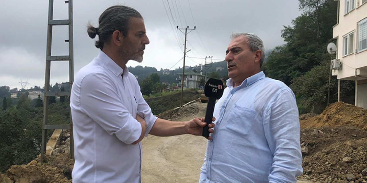 Trabzon’da Yeniköy-Uğurlu yolunda yıkılan istinat duvarı için açıklama geldi! Yol ne zaman tamamlanacak?