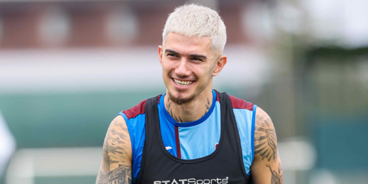 Trabzonspor'da Berat Özdemir ilk antrenmanına çıktı