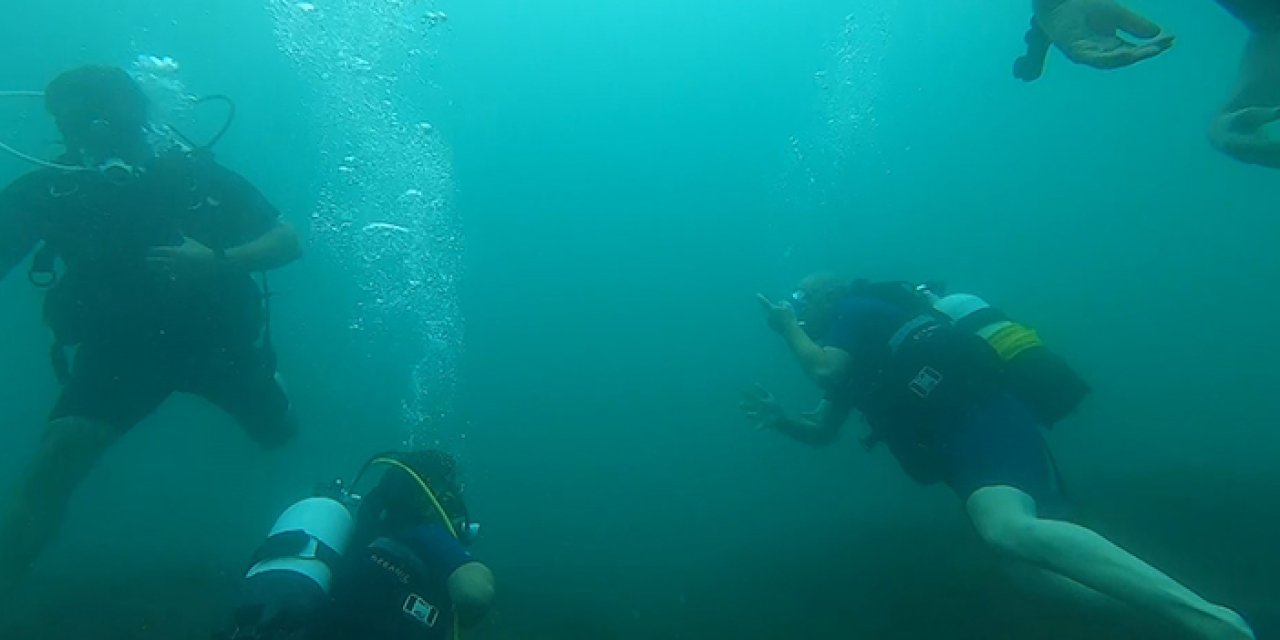 Rize'de gençler aldıkları dalgıç eğitimiyle gelecekte iş imkânı yakalıyor