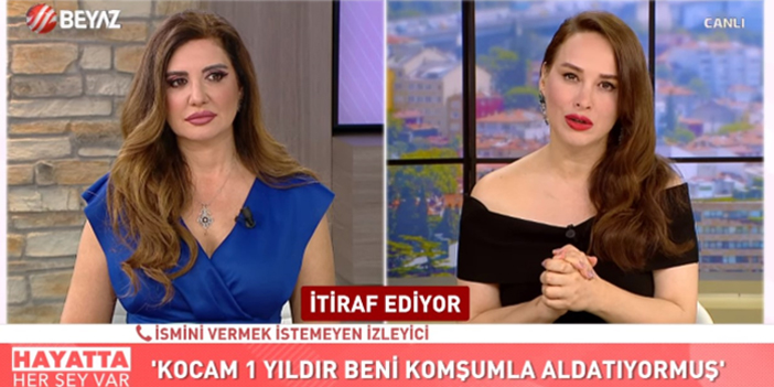 Canlı yayında yaşadığı ihaneti anlatırken eşine yakalandı!  Sunucu ne yapacağını şaşırdı