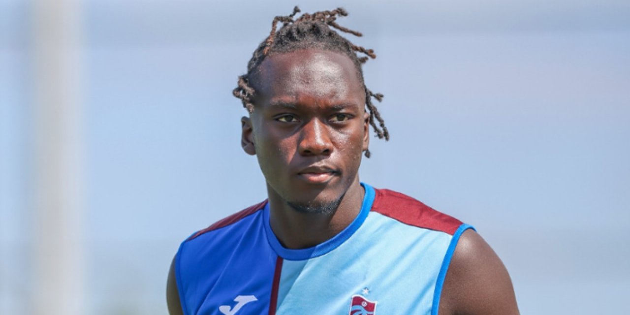 Trabzonspor'da yeni transfer ilk antrenmanına çıktı