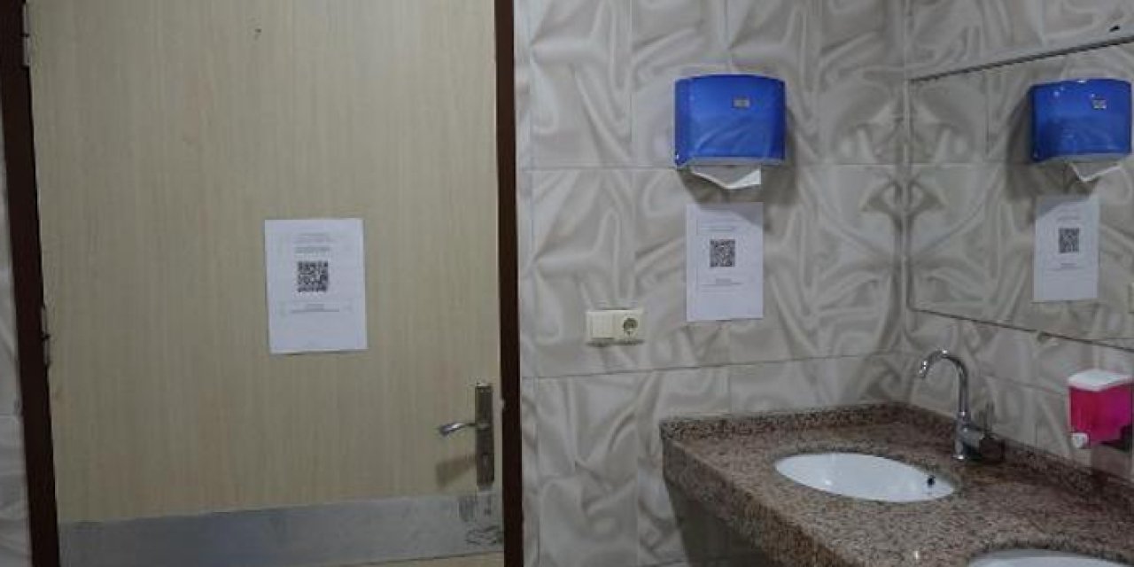 Trabzon'da hastanede hijyene 'karekod'lu kontrol