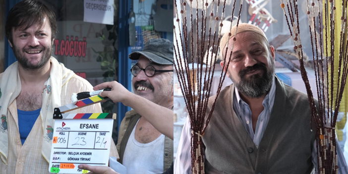 Efsane filminin setinde yangın çıktı!