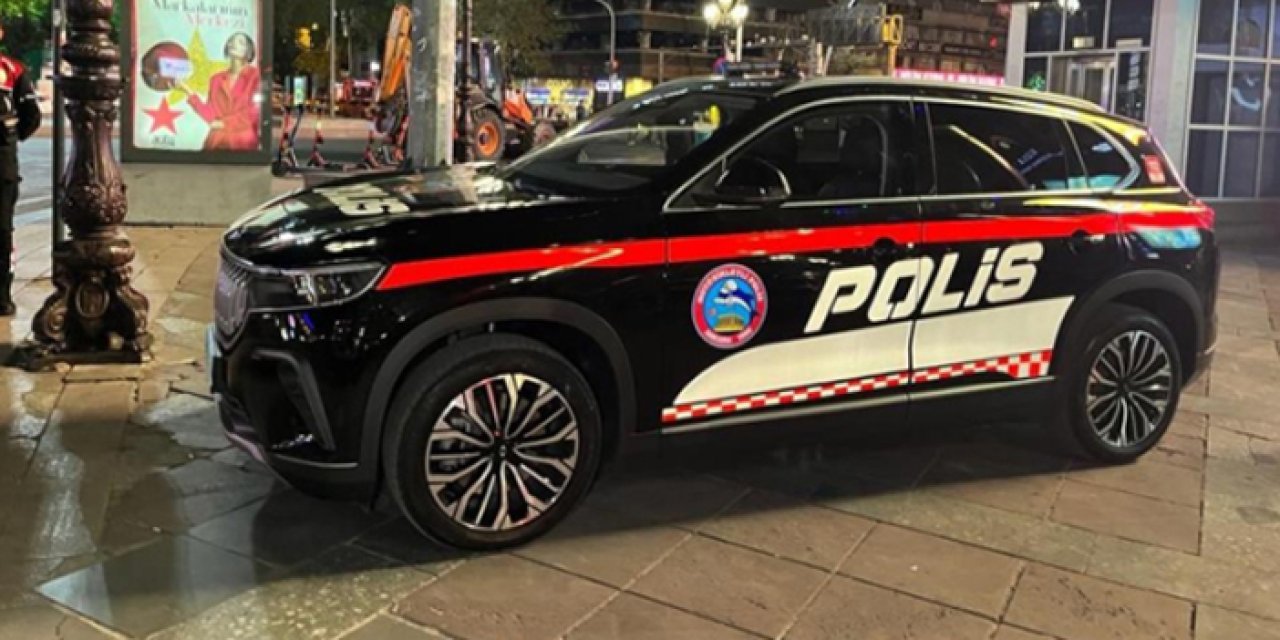 TOGG polis aracı oldu! Görenler telefona sarıldı
