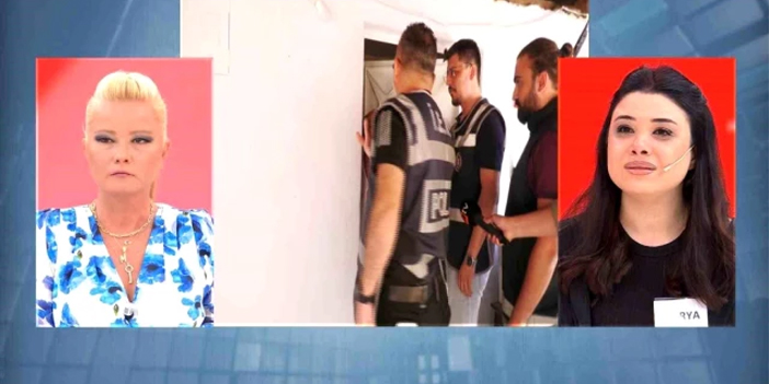 Evli komşusu tarafından alıkonulan kadın, canlı yayında bulundu!