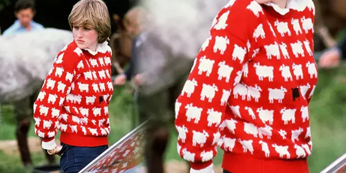 Prenses Diana'nın ikonik kazağı açık artırmada şok eden rakama satıldı!