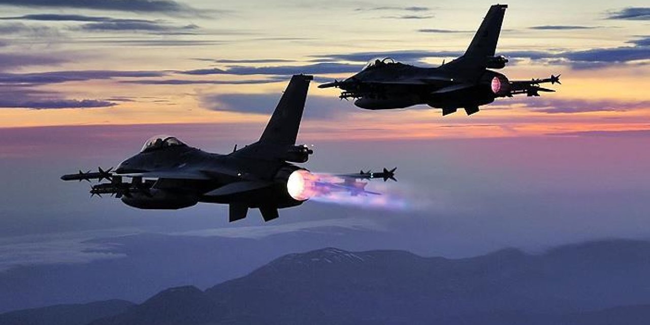 Irak'ın kuzeyine hava harekatı! 31 hedef imha edildi