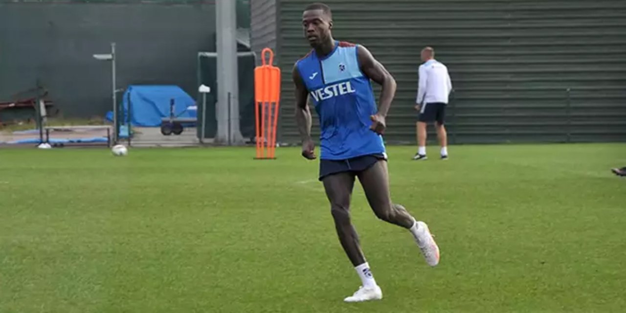 Trabzonspor’da Nicolas Pepe maç saatinde