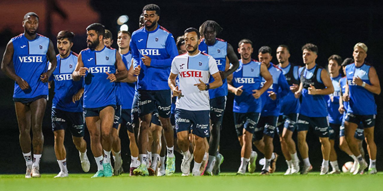 Trabzonspor Beşiktaş maçına hazır