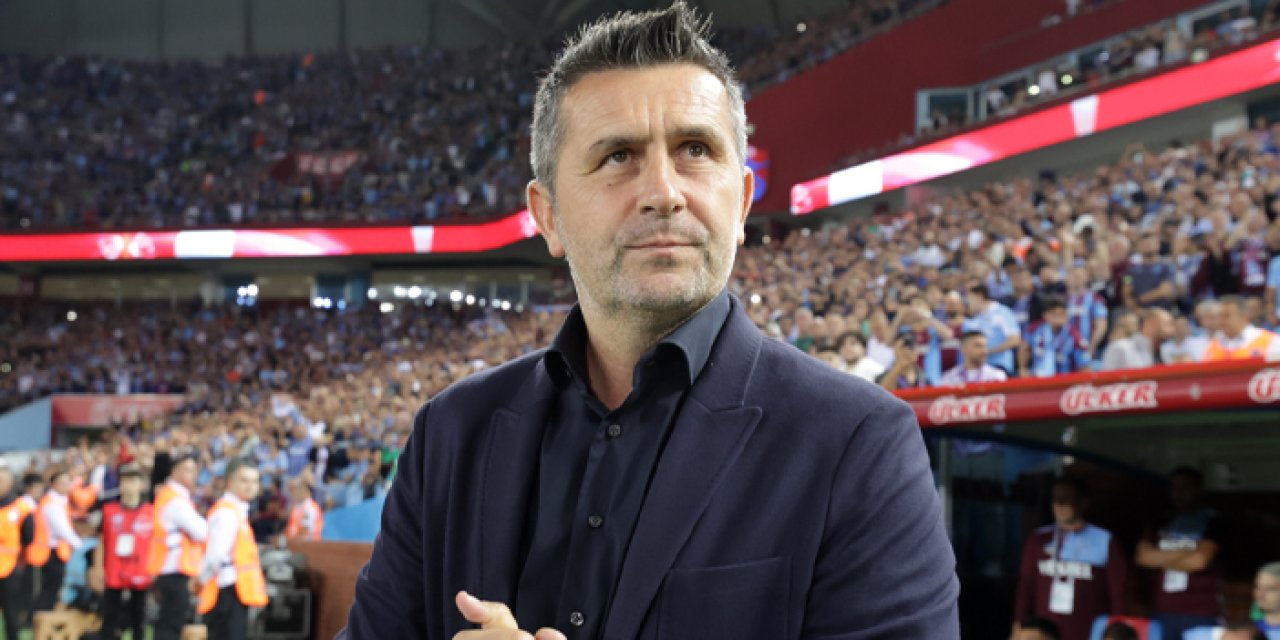 Trabzonspor'da Bjelica maç sonu konuştu! "Kenarda ben de oynuyorum..."