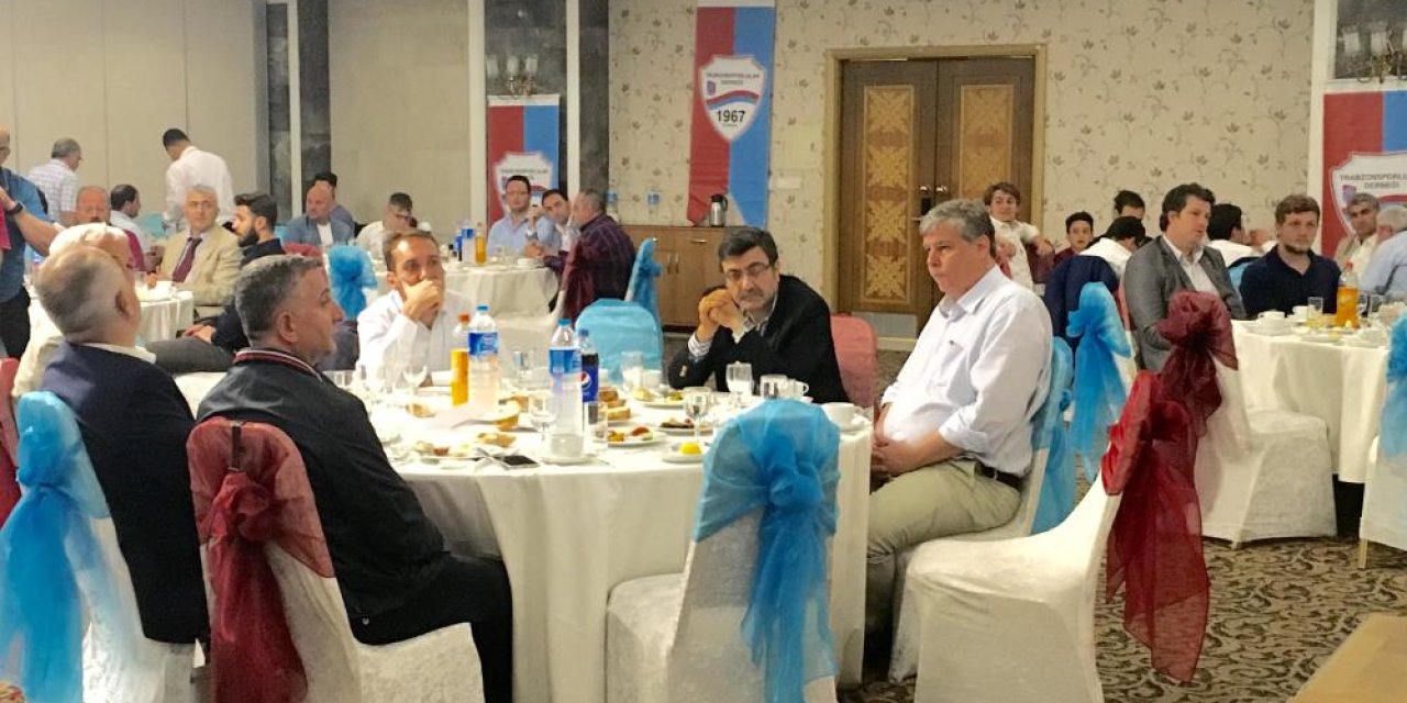 İstanbul'da ki Trabzonsporlular iftarda buluştu