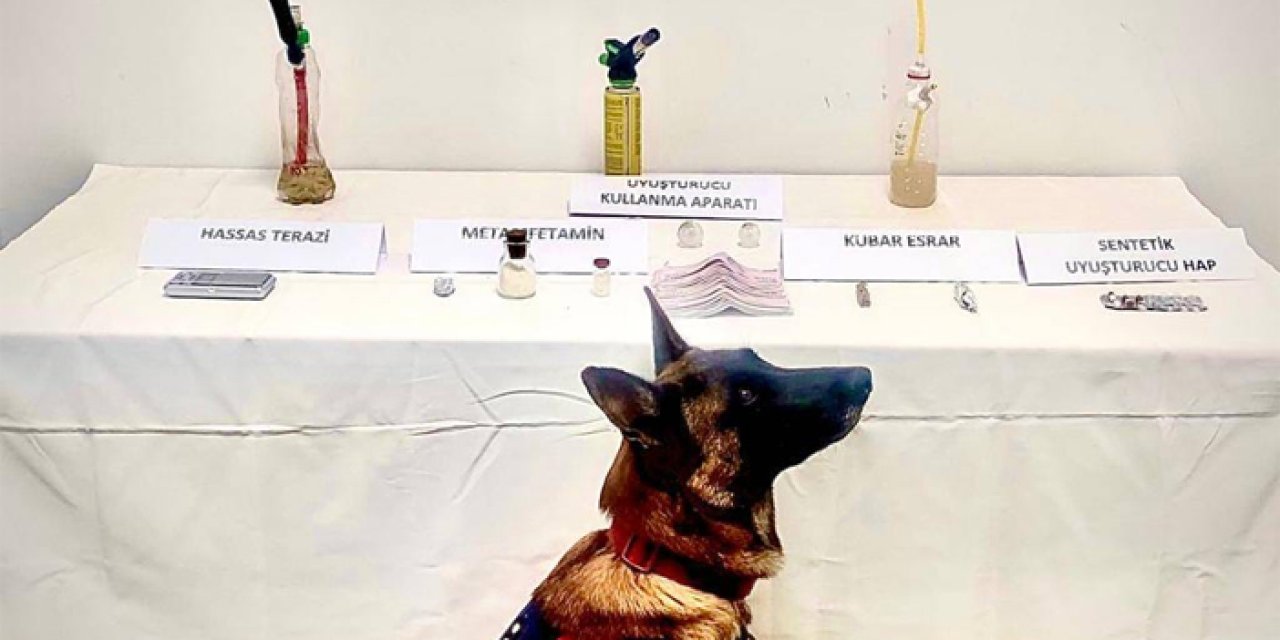 Trabzon’da uyuşturucu kaçakçılarına ‘Limon’ engel oldu! Binlerce liraya el konuldu