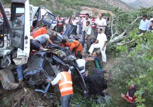 Trafik kazasına rekor ceza