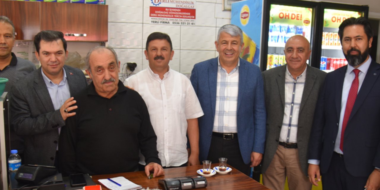 Espiye Kaymakamı Taner Tengir'den esnaflara ziyaret