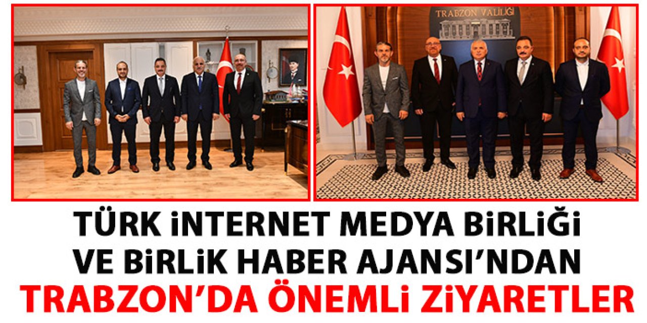 TİMBİR ve BHA'dan Trabzon'da önemli ziyaretler