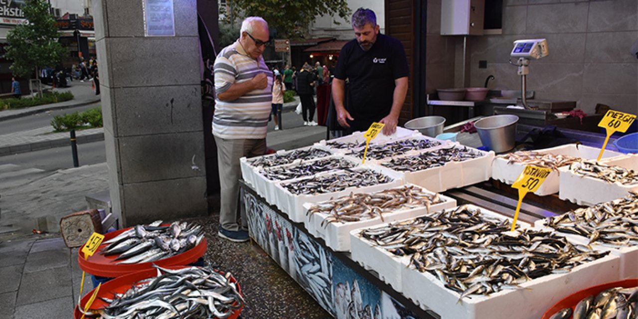 Trabzon'daki tezgahlarda balık çeşitleri arttı