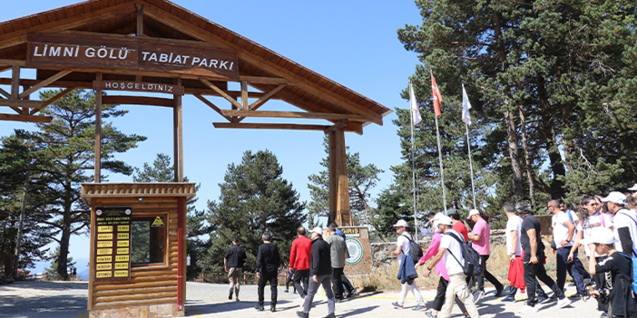 Avrupa Spor Haftası'nda Gümüşhane'de doğa yürüyüşü düzenlendi