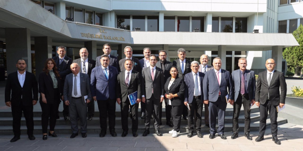 TİMBİR'den Dışişleri Bakanlığı'na ziyaret