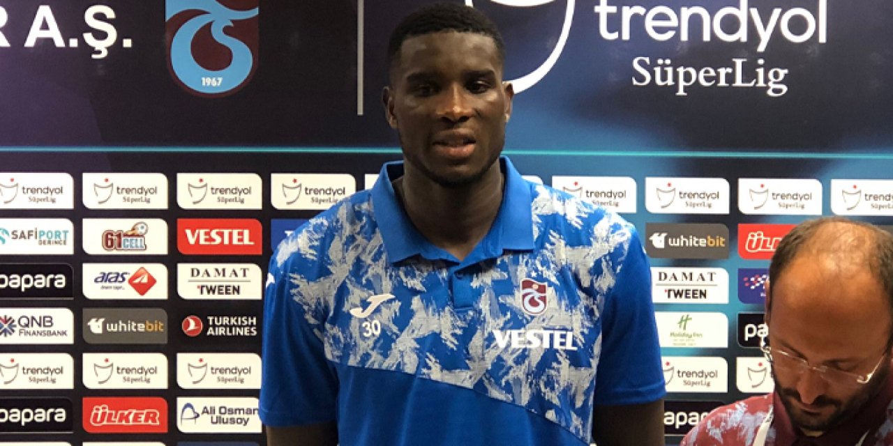 Trabzonspor'da Onuachu'dan gol hedefi açıklaması! "Hiçbir zaman..."