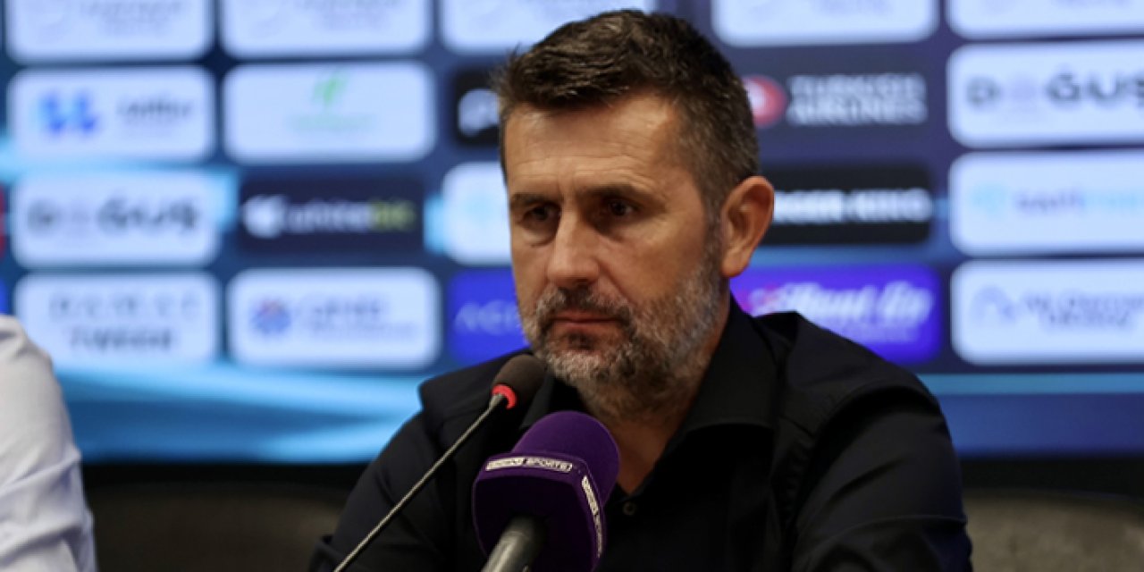 Trabzonspor'da Bjelica da dayanamadı! "Hakemlerden istediğimiz tek şey..."