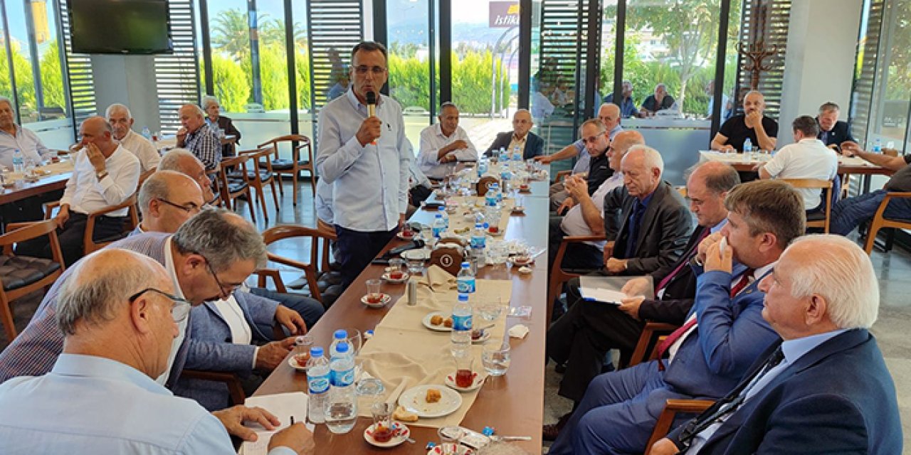 Trabzon'da muhtarlar Beşikdüzü'nde buluştu